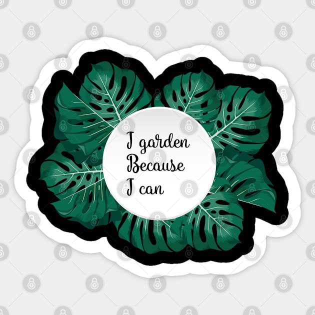 gardening Sticker by Design stars 5